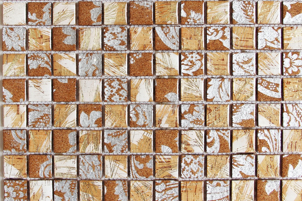 Cork mosaic